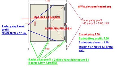 pvc pencere fiyat hesaplama program indir