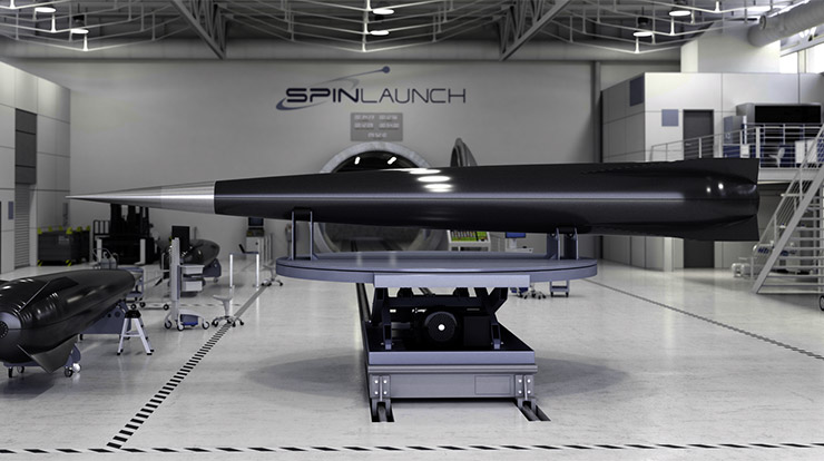 SpinLaunch Rocket