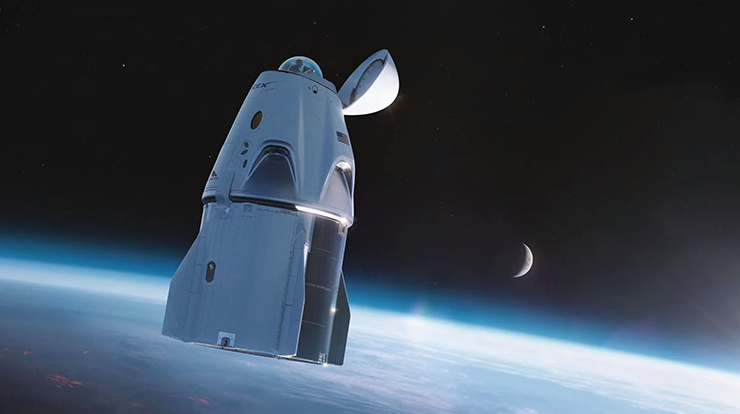 SpaceX Yeni Dragon Kapsülü