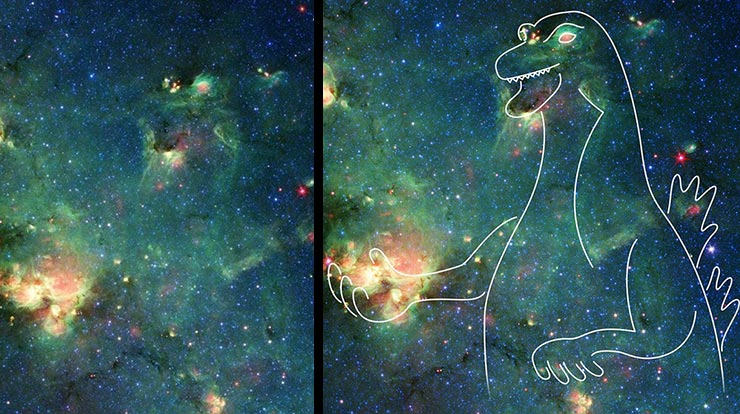 NASA Godzilla Nebulası