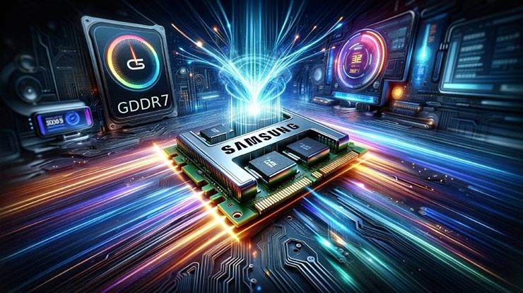 Samsung 32 Gbps GDDR7 RAM