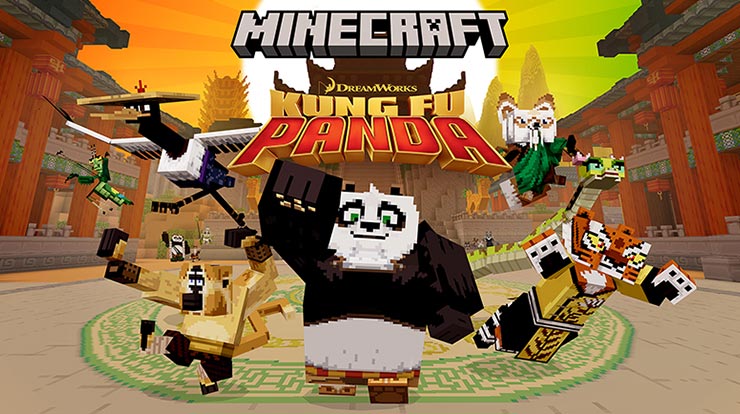 Minecraft Kung Fu Panda DLC